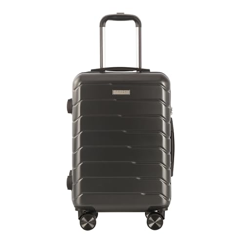 TRACK TRAVEL HL Gepäck-Set, grau dunkel, 20 IN