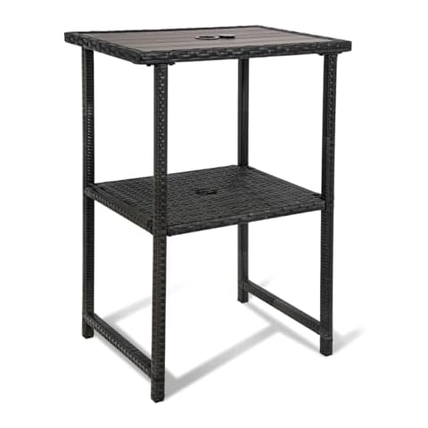 Sundale Outdoor Wicker Bar Table Cover