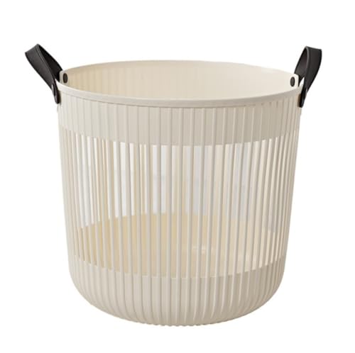 Panier à linge blanc en plastique taille 3 pour trier les vêtements sans effort