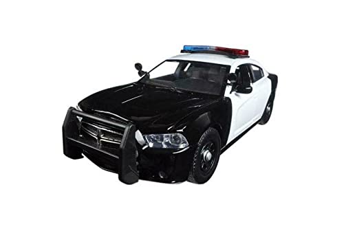 Modelo Dodge Charger Pursuit Motor Max 1:24 miniatura 2