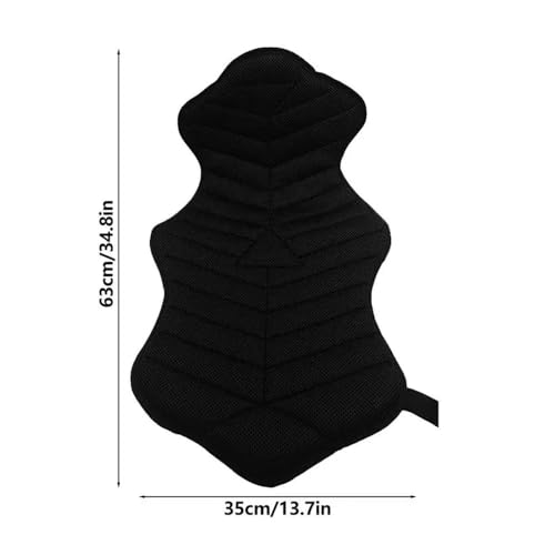 Coussin de siège moto à air comprimé double et respirant - 6