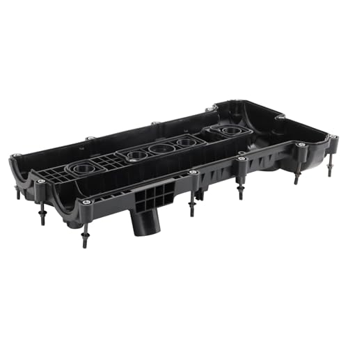 Image of TRQ Valve Cover Compatible with 2012-2014 Ford Edge 2013-2016 Escape 2012-2015 Explorer 2013-2018 Focus Fusion 2013-2017 Taurus 2015-2016 Lincoln MKC MKZ