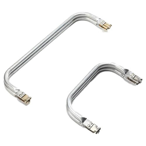 Set Aus 2 Häkeltaschenverschlüssen, U-Förmige Aluminiumtaschenverschlüsse, Taschenverschluss Für Clutches - Diy-Zubehör Für Taschen Und Geldbörsen