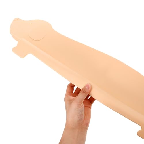 JECOMPRIS Silicone Sink Splash Guard Cute Dog Splatter Guard Detachable Sink Splash Protector Sink Splashing-proof Guard Baffle Board For Kitchen Bathroom Countertop