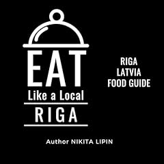 Diseño de la portada del título Eat Like a Local: Riga