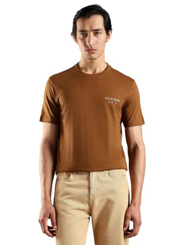 Image of Solid Regular Fit Cotton T-Shirt