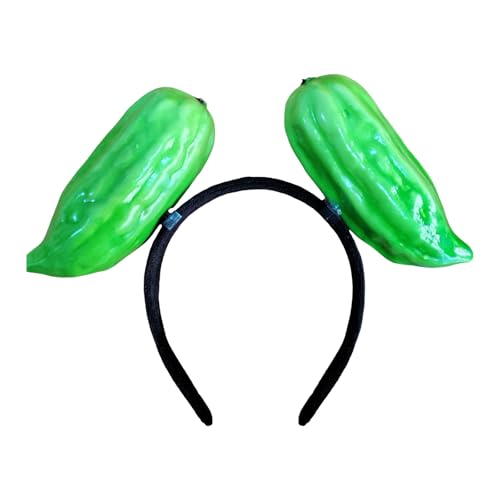 さまざまな年齢のためのカラフルな果物/野菜のテーマヘッドバンド誕生日ホリデー祭フェスティバルさまざまなイベントクリエイティブヘアアクセサリーを集める