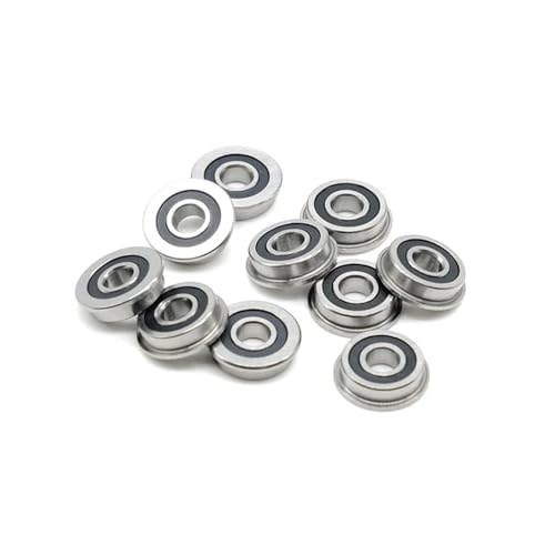 Roulements rigides à billes F695 RS haute performance ABEC-7 avec collerette - Lot de 20