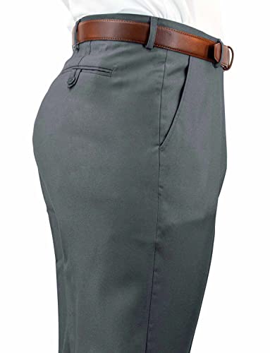 Chums HIGH-Rise Pants Poly Twill Pants with Stretch Waist Grey4