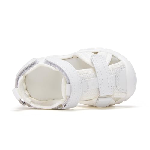 Image of BMCiTYBM Baby Boy Girl Closed Toe Summer Toddler Sandals Lightweight Shoes Infant Non-Slip First Walking Sneakers 6 9 12 18 24 Months 2-3 Years