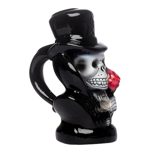 Metier 6 Inch Tall Devil Shape Ceramic Water Bong
