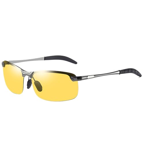 Gafas De Sol Fotocromáticas,Gafas De Sol De Transición Automática | Polarizadas Antideslumbrantes para Conducción Ciclismo Senderismo Golf Actividades Deportivas al Aire Libre