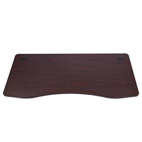 Sunon Laminate Table Top Only Executive Office Desk Top Wood Table Top for Height Adjustable Electric Standing Desk Frame (63x29.5 Table Top, Mahogany)