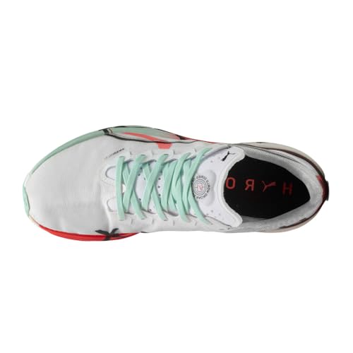 PUMA Womens Deviate Nitro Elite 3 Hyrox Ah25 Running Sneakers Shoes - Green, Red, White - Size 8 M4