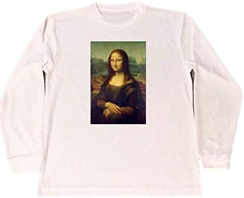 Amazon モナ リザ モナリザ ドライ Tシャツ 名画 絵画 グッズ レオナルド ダ ヴィンチ ロング ロンt Tシャツ カットソー 通販