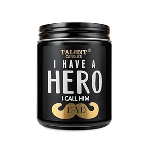 Scented Candle for Dad | Father's Day Gifts | Perfect Home Décor Gift Elegant Gift for Dad from Daughter Son Kids | 8.4oz Candle Jars | Lavender Cedarwood Scented Candle for Dad Fathers Day Gifts Perfect Home Decor Gift Elegant Gift for Dad from Daughter Son Kids 84oz Candle Jars Lavender Cedarwood