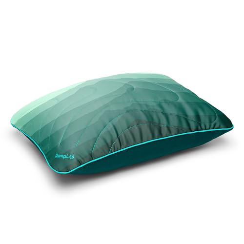 Rumpl The Adjustable Camp Pillow - Full Size Packable Outdoor and Travel Pillow, Two-Sided Temperature Control, 22