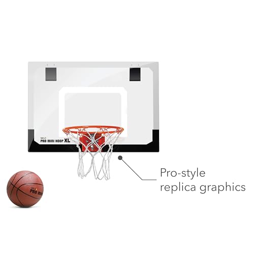Image of SKLZ Pro Mini Indoor Basketball Hoop - Over The Door - Portable - Great For Home, Dorms, Offices, and Gifts