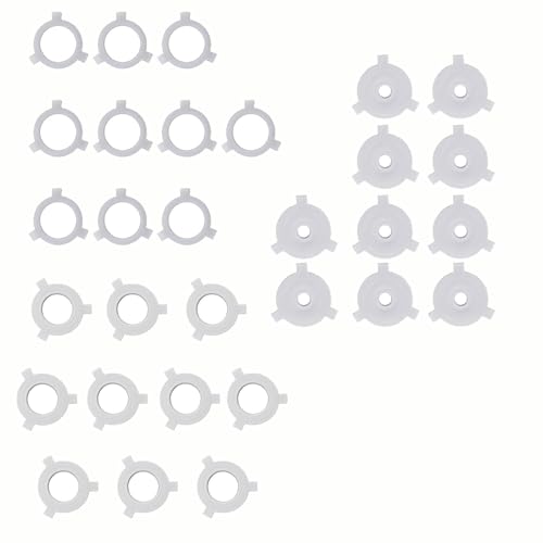 Image of Enakshi 10 Pieces Lamp Shade Reducer Rings Lamp Rings Sturdy Lamp Accessories Washer E27 to E26|Home & Garden|Lamps, Lighting & Ceiling Fans|Lamp Shades