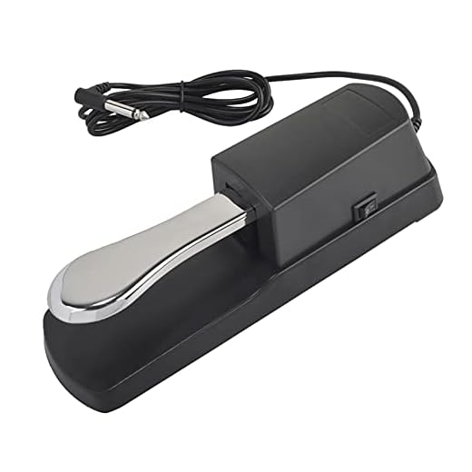 summina Tastiera di Pianoforte Pedale Sustain Damper per Piano Elettrico Organo Elettronico