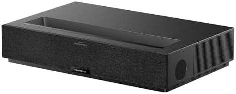 Formovie Theater Premium, Beamer Ultrakurzdistanz, Google TV Netflix Zertifiziert, 4K UHD ALPD Laser TV Projektor, 2200 ISO Lumen, 2x15W Dolby Sound Bowers&Wilkins, 80-150", WiFi Bluetooth, Heimkino