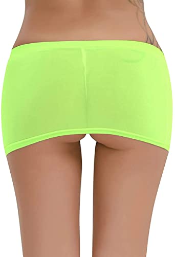 Women's Sexy See Through Sheer Micro Mini Thight Skirt3