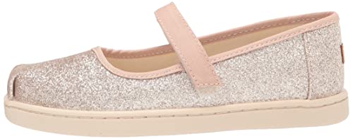 Toms Girls Mary Jane Sneaker, Champagne Iridescent Glimmer, 11 Little Kid #TOP7