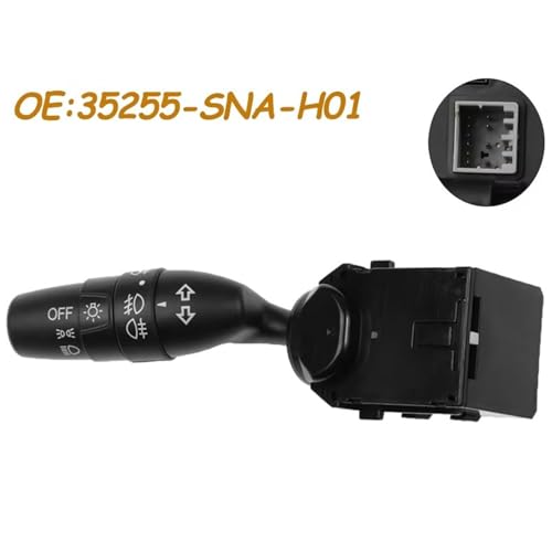Commande clignotant tige interrupteur phare Civic CRV 35255SNAH01 - 2