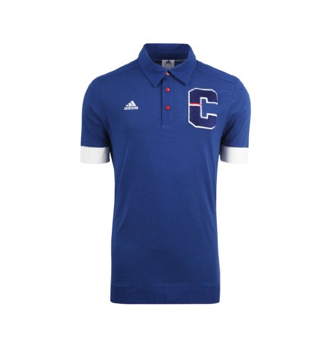 adidas Chelsea Men's Authentic Polo Shirt (US, Alpha, Large, Regular, Regular, Cotton) Blue