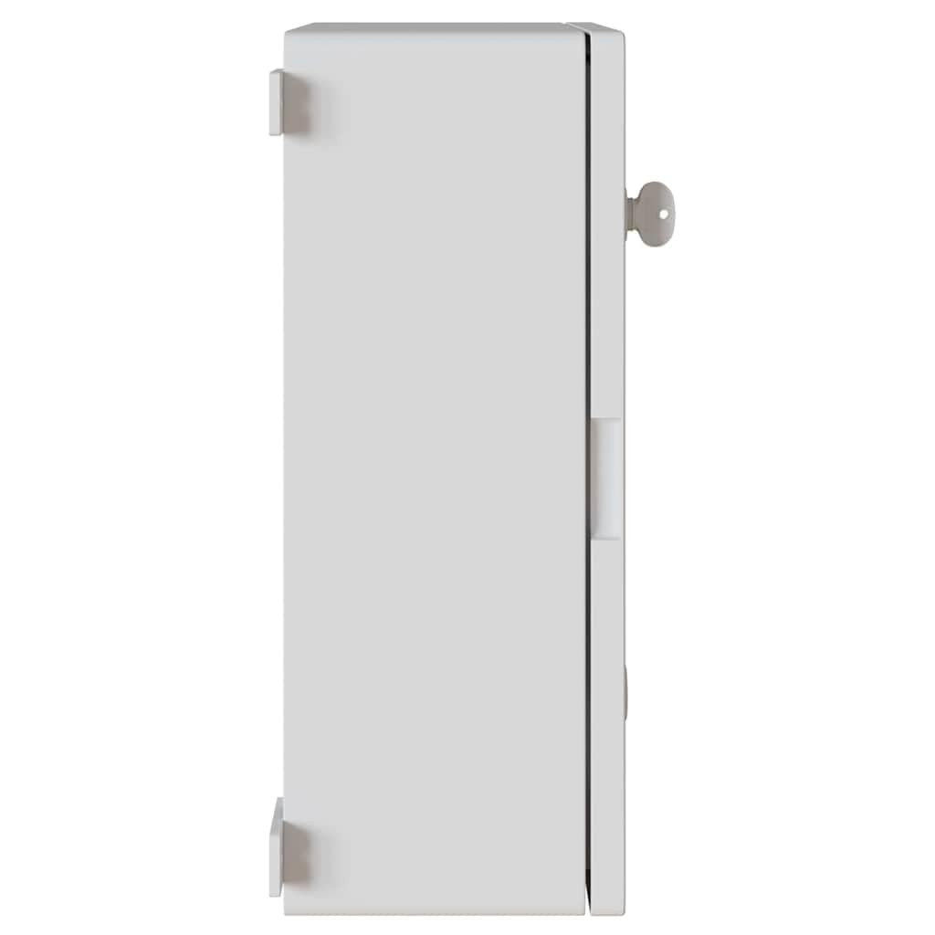 Armario de control de plástico ABS resistente para interiores y exteriores, 42 x 19,5 x 50 cm