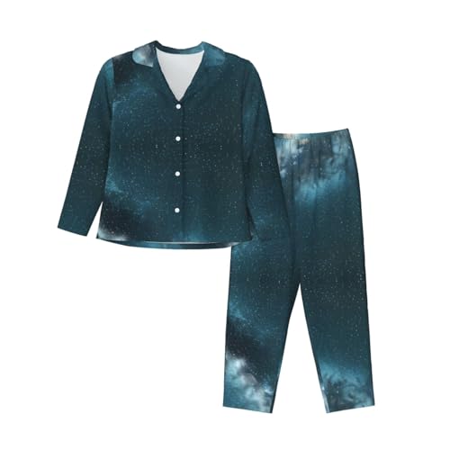 Ensemble pyjama manches longues femmes vêtement de nuit aux finitions soignées