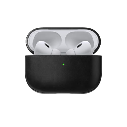Nomad Airpods Pro 2 Case in Black Horween Leather,...