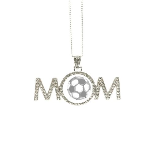 Collier vert de la Fête des Mères avec pendentif élégant pour maman