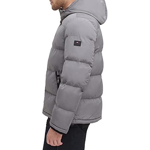 Image of Tommy Hilfiger Men's Classic Hooded Puffer Jacket (Standard and Big & Tall)