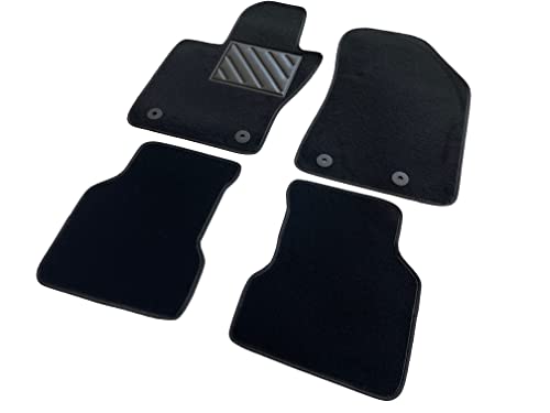Alfombrillas para Jeep Compass desde 2016 a medida con talonera de goma 3