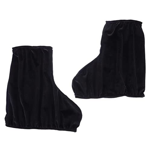 Mipcase 1Pair Skate Boot Covers Elastic Ice Skate Shoe Sleeves for Hockey Figure Skates Durable Protection for Roller Skates Stylish Design for All Skating Lovers