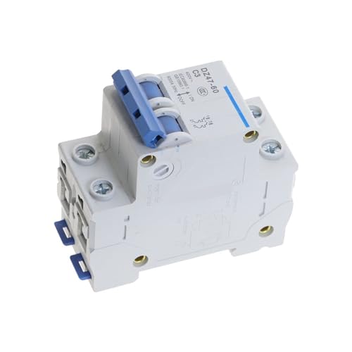 DZ47-60 mini disjoncteur 2 pôles 60Amp 400V pour rénovation tableau électrique