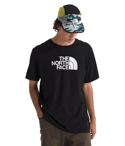 THE NORTH FACE Men's Core Half Dome Short-sleeve Tee | Regular Fit Cotton Shirt With Graphic Design & Ribbed Collar