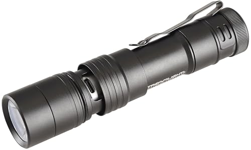 Image of Streamlight 66210 MegaStream USB 1800-Lumens Rechargeable Flashlight | 1800-Lumen 26000-Candela High-Output Flashlight with USB-C Cable and Holster, Black