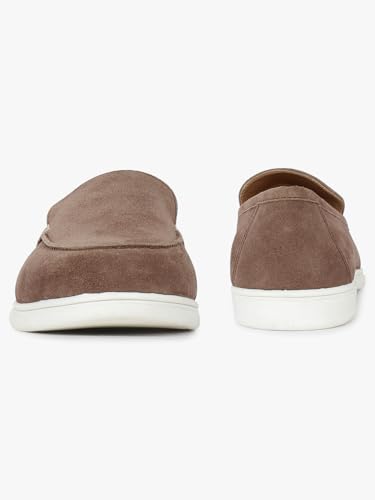 Image of Cantabil Casual Loafers Shoes for Men l Lightweight & Comfortable with Cushioned Insole PU Upper TPR Sole Lace-Up on Closure (P MFTW00139)