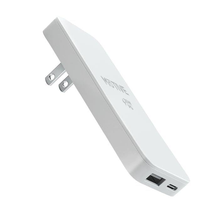MOTIVE - Bloque de cargador USB C plano de 35 W, cargador súper rápido para Samsung Galaxy S25, S24, S23 y modelos de iPhone, cargador de pared ultrafino, cargador de teléfono con Var