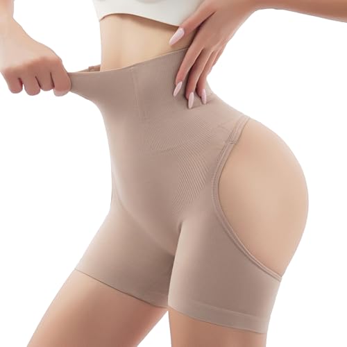 Sinniiby Women’s High Waisted Butt Lifter Shapewear - Tummy Control Faja, Booty Enhancer Body...