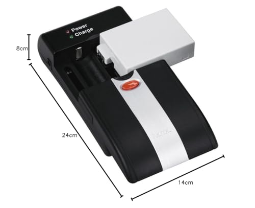 Hama Universal-Ladeger&auml;t Delta Ovum LED f&uuml;r Li-Ionen-Akkus und AA/AAA-Zellen