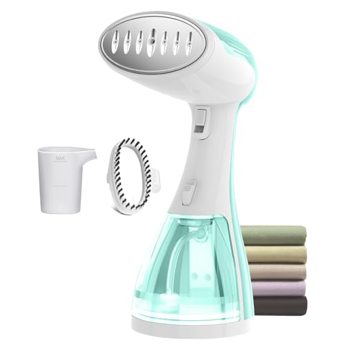 Image of Portable Garment Steamer for Clothes - 1350W Hand Held Travel Steam Iron | Clothes Steamer 15S Fast Heat-up, 300ML Large Capacity Water Tank, Clothing Steamer for All Fabric Wrinkles Remover in Hotel