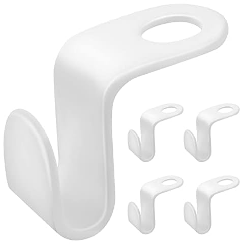 Diyiming 40Pcs Plastic Clothes Hanger Connector Hooks, Space Saving Clothes Connecting Hanger Hooks for Clothes Closet Wardrobe Organiser Cover