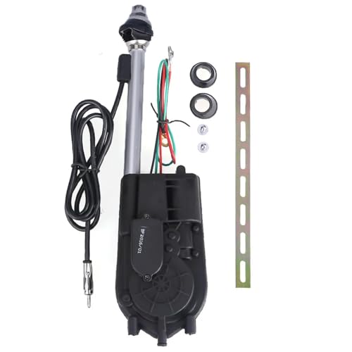 Antenne électrique télescopique Automatique 12 V pour émetteur AM/FM, Accessoire extérieur Universel pour autoradio. Antenne Voiture Antennes Audio et...