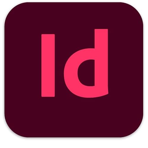 Adobe - Adobe InDesign | 12-month Subscription | Layout Design & Desktop Publishing Software | Activation Required [PC/Mac Online Code]