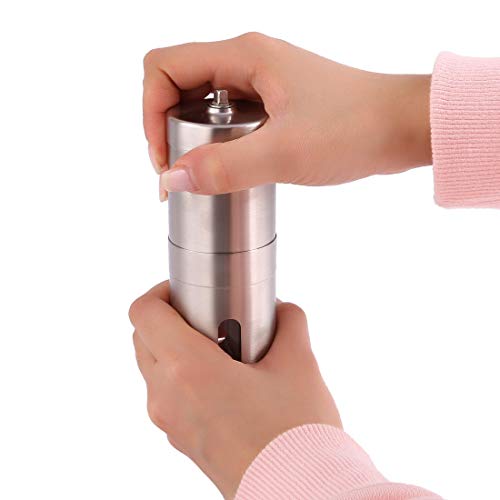 Macinacaffè portatile in acciaio inox Macinacaffè