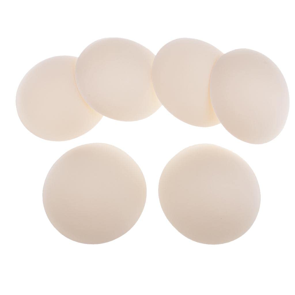 JAZZY PEARLS® 3 Pairs Bikini Inserts Bra Pad Women Swimsuit Padding Inserts Sponge Brown Bra Cup Pads Foundations & Undergarments Sewing Crafts-image-21