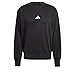 adidas Homme Essentials FEELCOZY Fleece Sweatshirt, Black/White, M